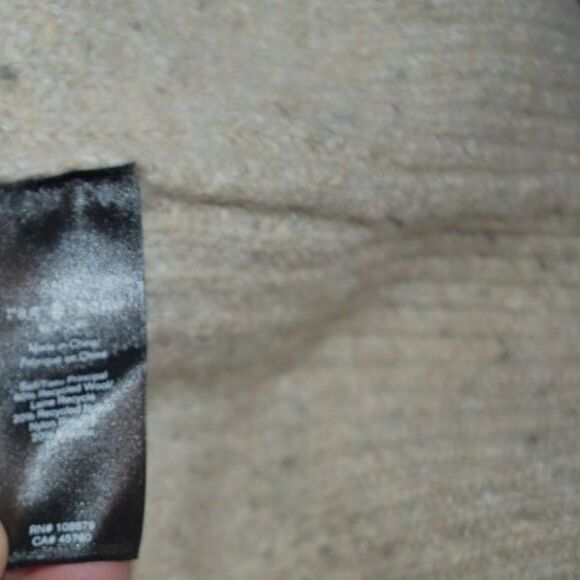 Rag & Bone Eco Donegal V-Neck Wool Blend Slouchy Pointelle Pullover Sweater XXS - Picture 9 of 9